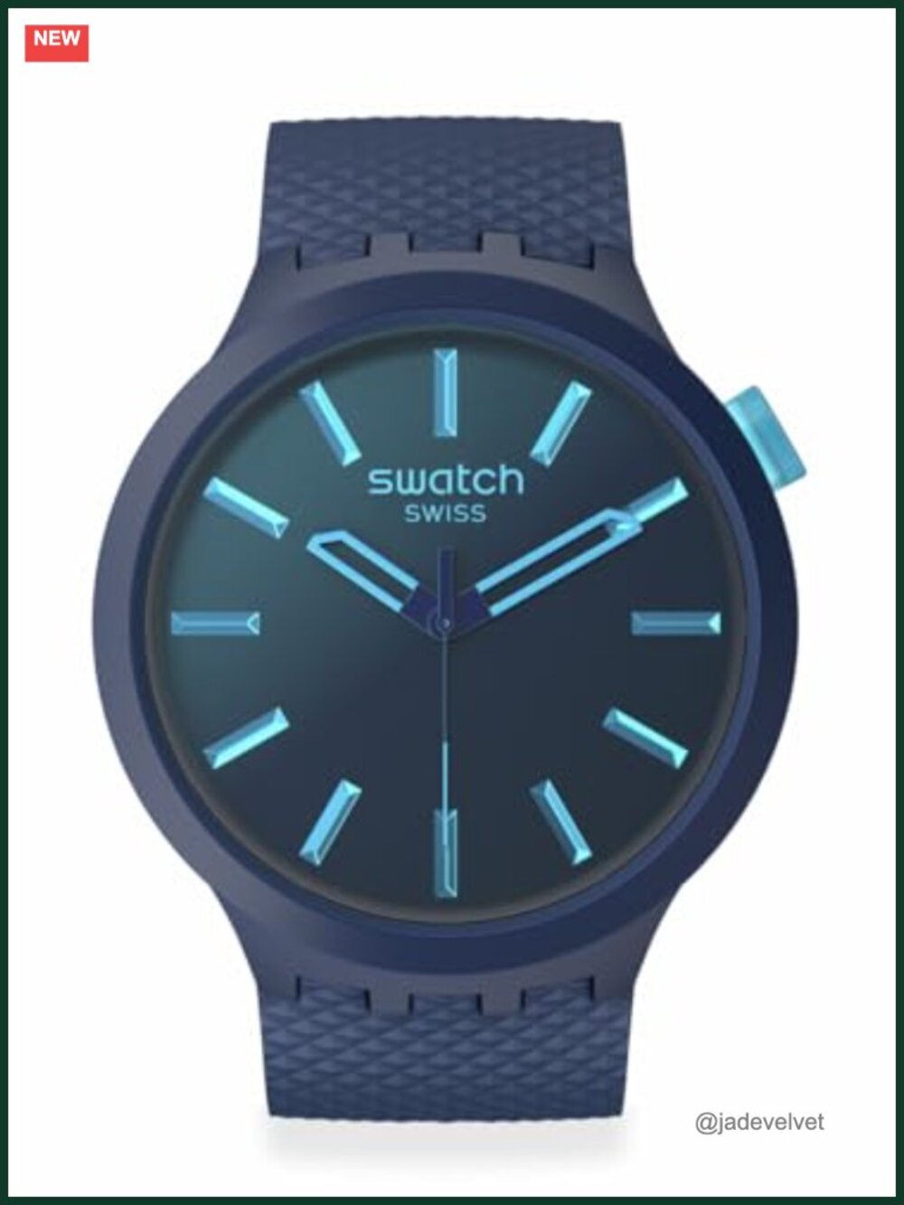 Unisex 47mm Automatic Watch 100ft Water Resistant Polymer Casual